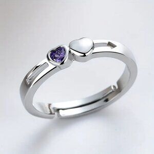 Adjustable | NWOT | Arrow Heart Duo Ring